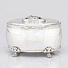 Henrik Christoffer Klint d y, sockerskrin, silver, Stockholm 1817. Empire.