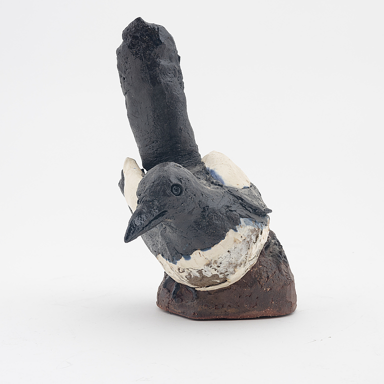 Henrik Allert, sculpture, stoneware, signed.