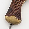 Slaglåspistol, svensk, m/1850 flankör.
