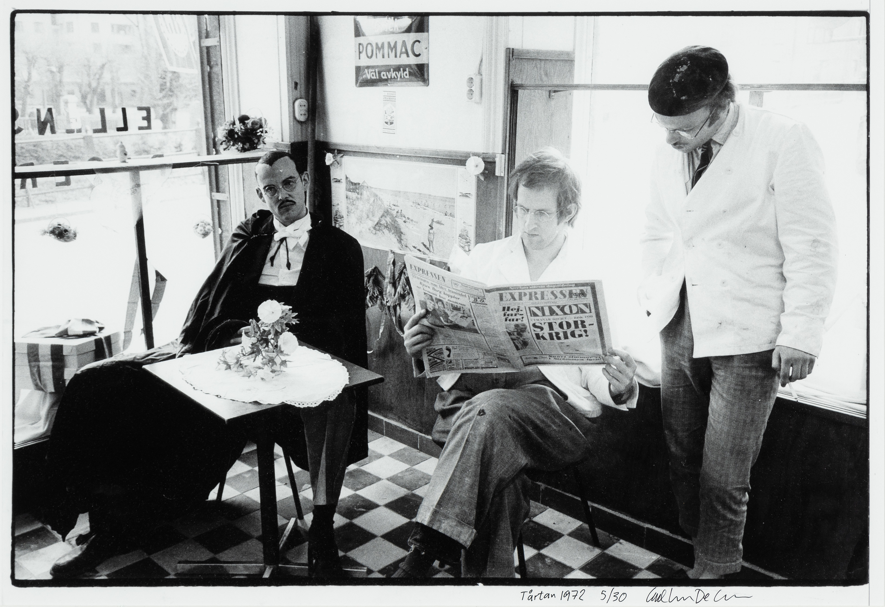 Carl Johan De Geer, fotografi, signerat 5/30. - Bukowskis