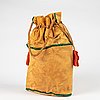 Three leather bags.