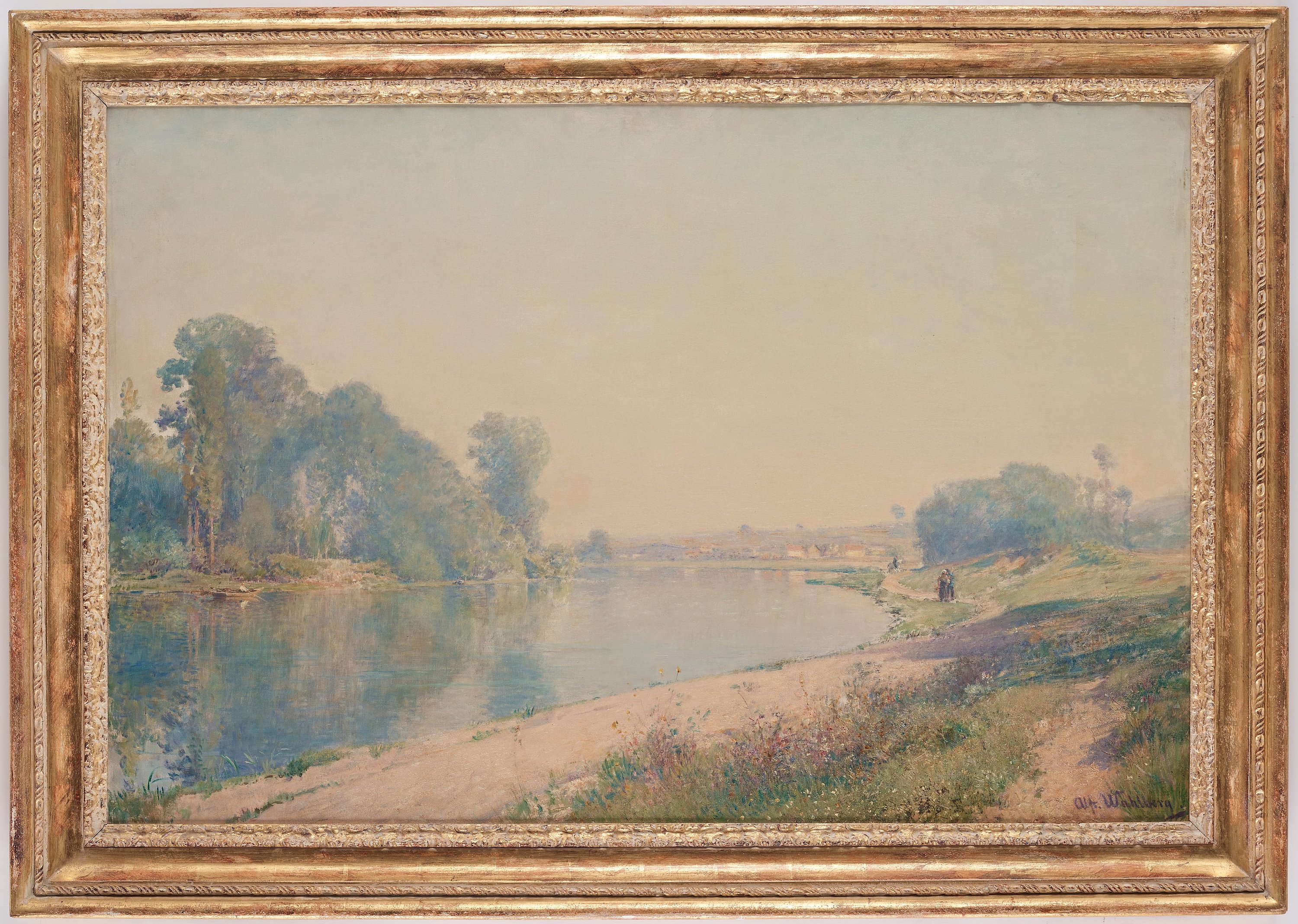 Alfred Wahlberg, Landscape. Bukowskis