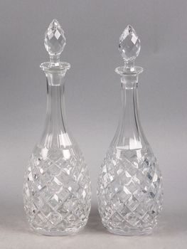 144477. KARAFFER, 2 st, glas, 1900-talets början.