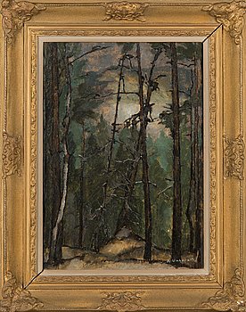 Ragnar Ungern, oil on board, signed and dated 1912. - Bukowskis