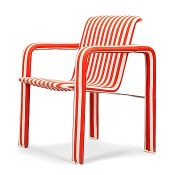 Antti Nurmesniemi, a 1980s armchair for Artek.