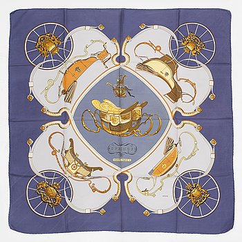 Hermès, scarf, "Springs".