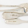 A set of silver cutlery, including  St Petersburg 1858 (36 pieces).