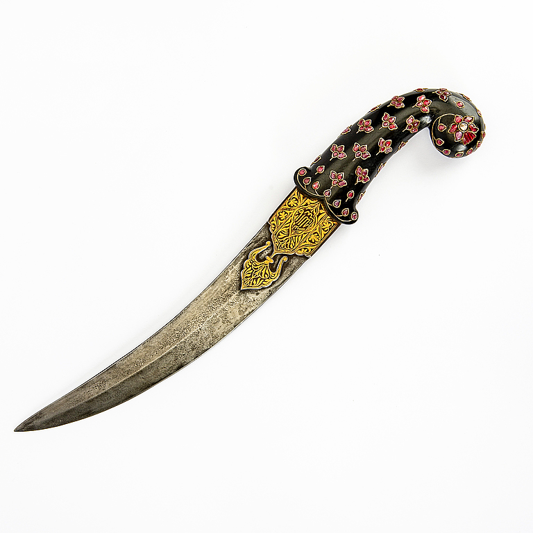 Khanjar, dagger, indopersian for the ottoman market, turn of the Century 1900 / early 20th Century.