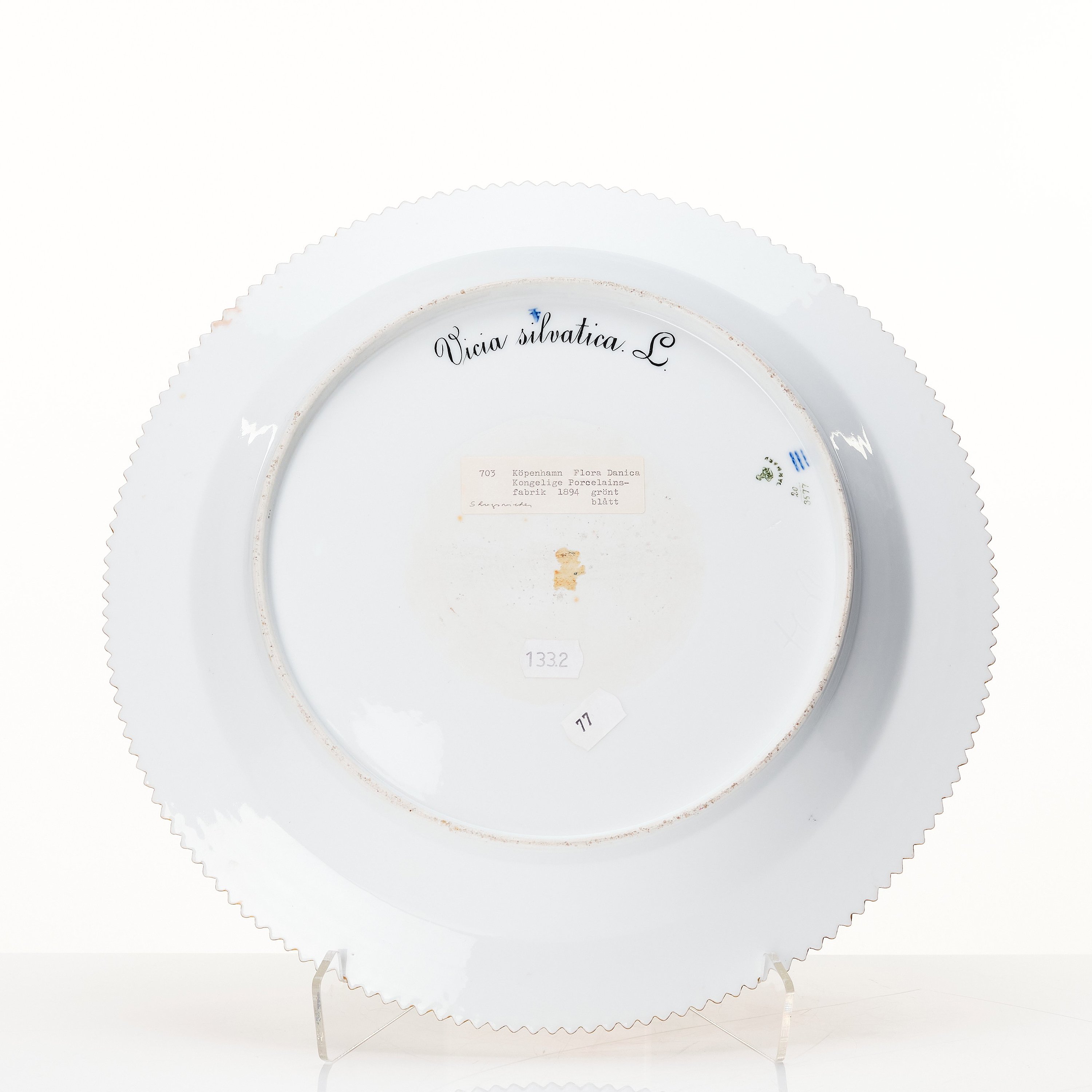 A Royal Copenhagen Flora Danica Charger Denmark Late 19th Century a-royal-copenhagen-flora-danica-charger-denmark-late-19th-century