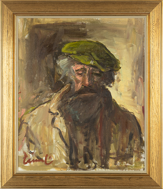 Olavi Laine, oil on canvas, signed.