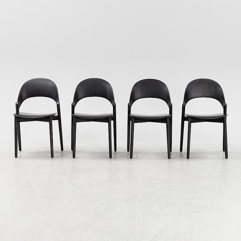 Monica Förster, stolar, 4 st, "Sana", Zanat, formgiven 2018.