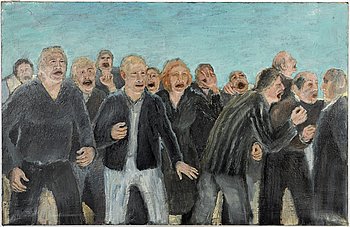Bertram Schmiterlöw, oil on canvas, signed.
