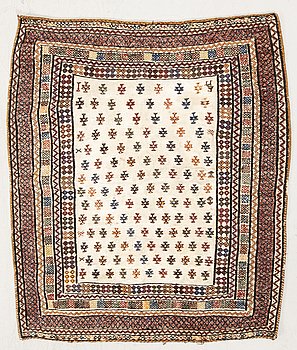 Matta  Bakthiari Sofreh, old 127x107 cm.