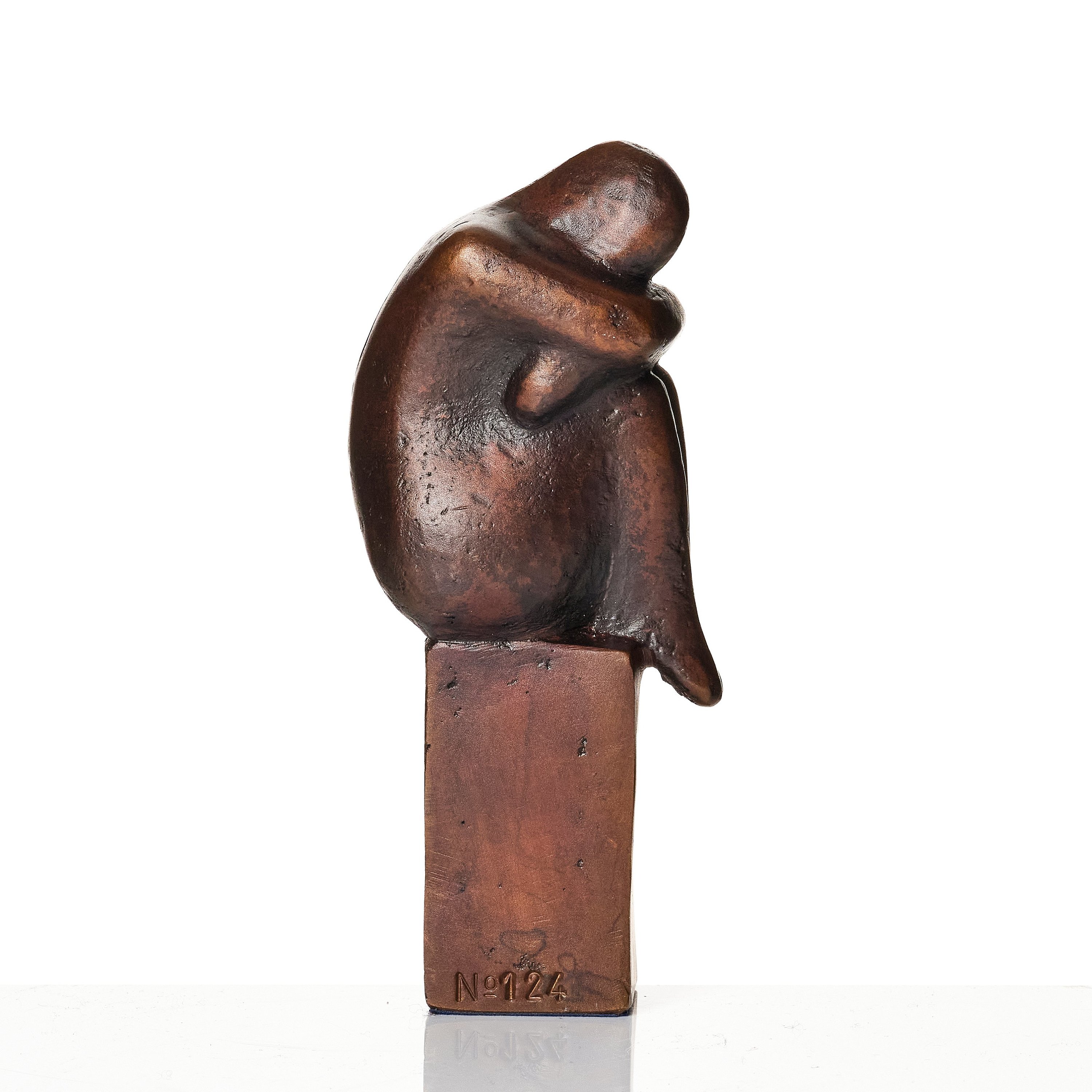 Lisa Larson, 'Meditation', a bronze sculpture, Scandia Present, Sweden