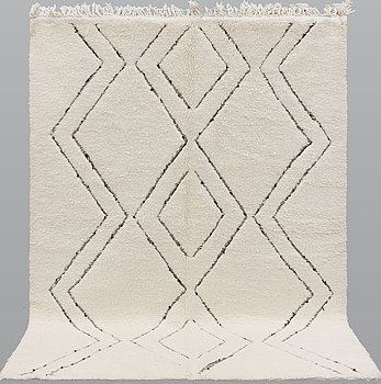 A moroccan carpet, ca 218 x 165 cm.