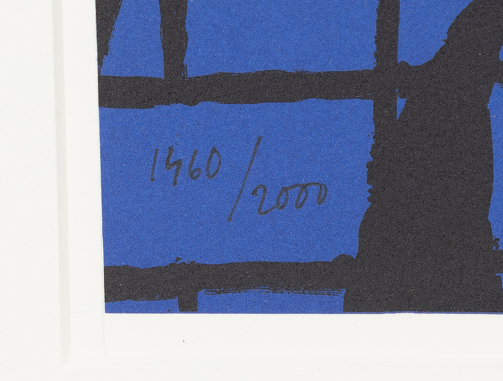 Jan Håfström, lithograph in colours, 2003, signed 1460/2000.