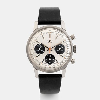 33. Breitling, Top Time, "Kronometer Stockholm", chronograph, ca 1970.