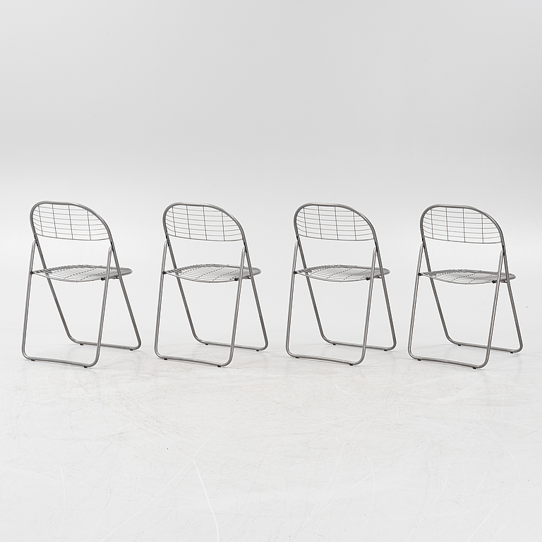 Niels Gammelgaard, a set of four 'Åland' chiars, IKEA.