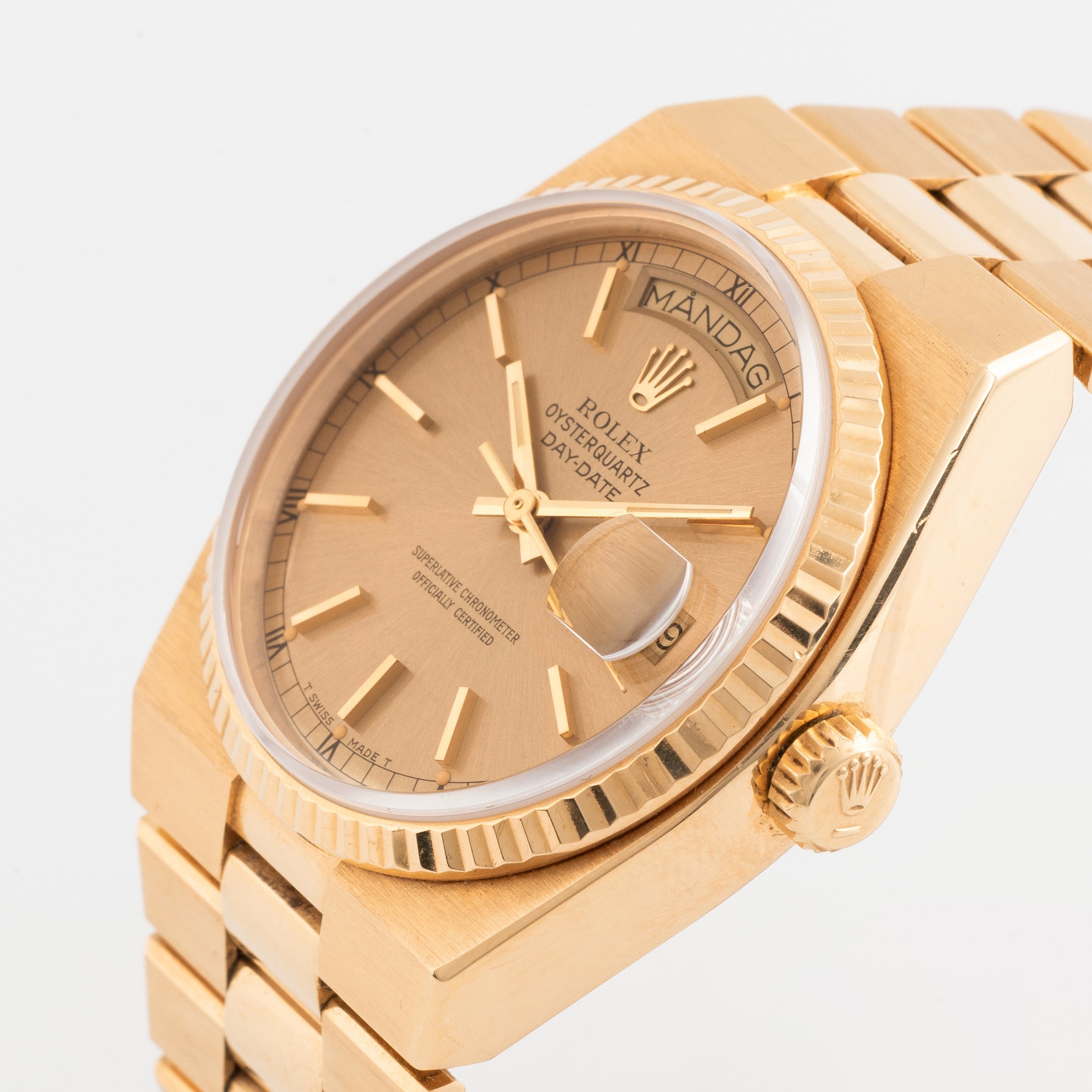 Rolex, Oysterquartz, Day-Date, ca 1979. - Bukowskis
