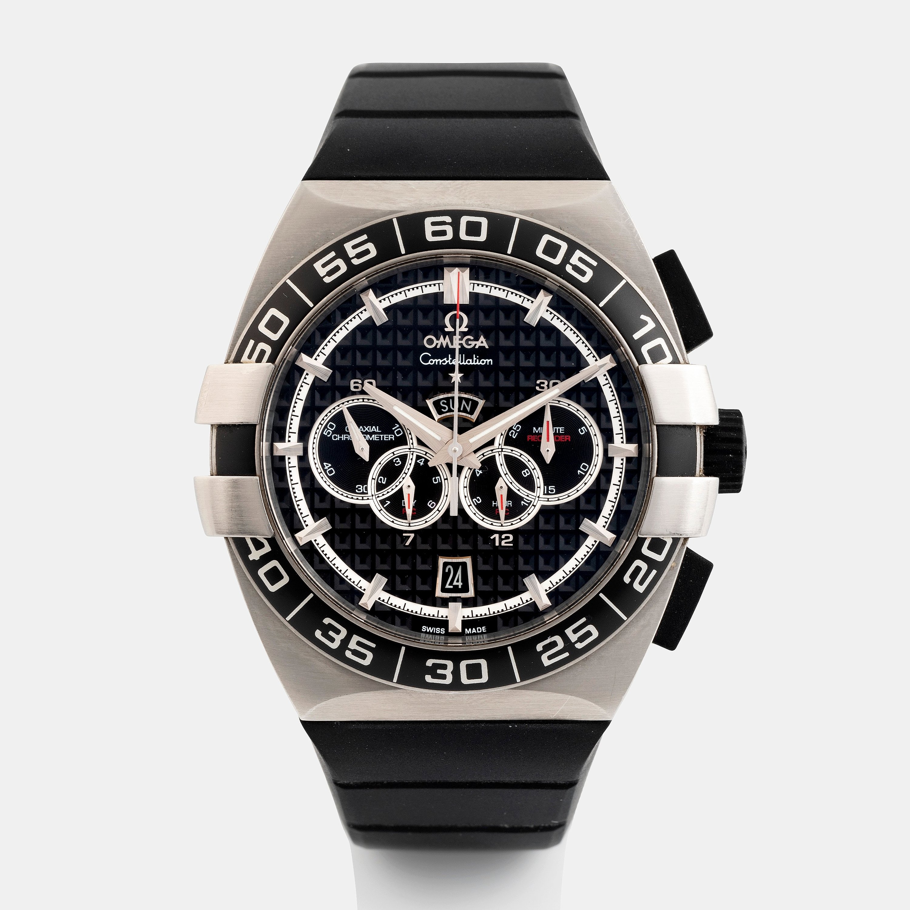 Omega, Constellation, Double Eagle, chronograph, ca 2015. Bukowskis