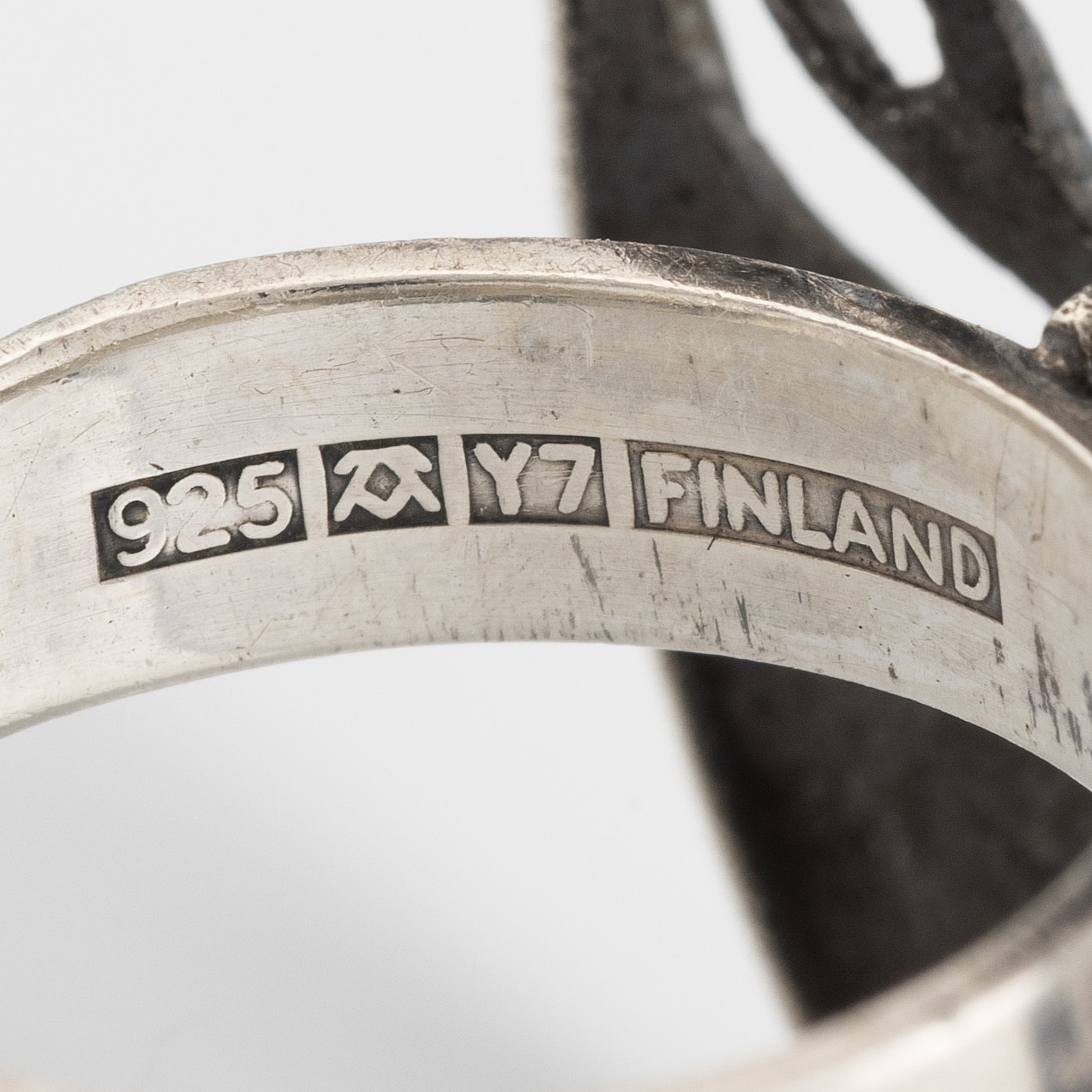 Turkku Pendant and ring, Kultasepät Sten & Laine, silver, Åbo/Turkku, Finland ...