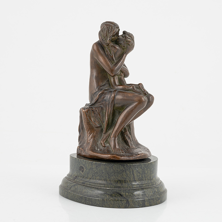 Unidentidied artist, sculpture, bronze.