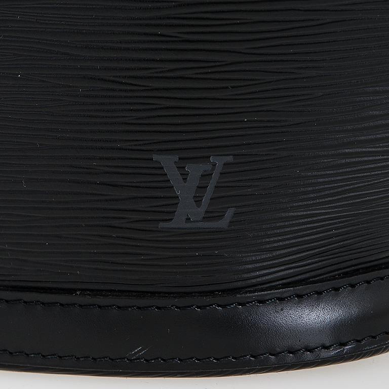Louis Vuitton, A Black Epi Leather Saint Jacques PM Bag 1993.