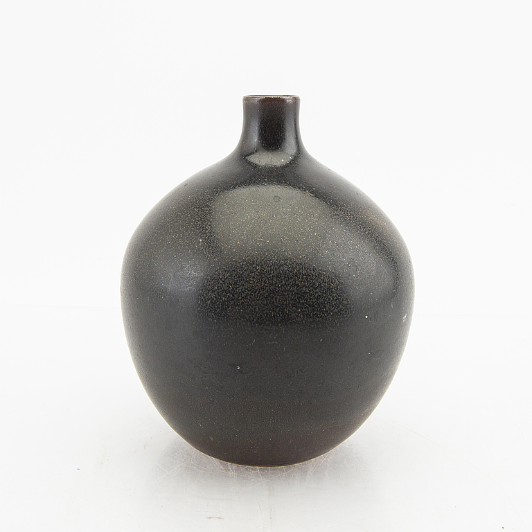 Rolf Palm, a signed and dated 92 stoneware vase.