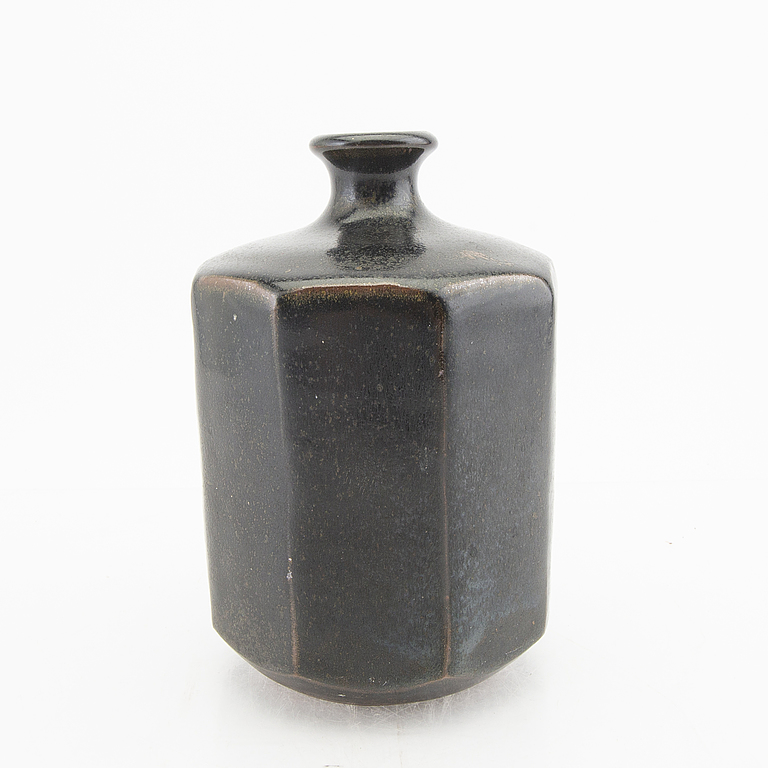 Rolf Palm, a signed stoneware vase.