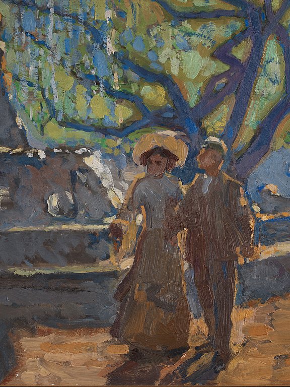 Axel Erdmann, Molin's fountain in Kungsträdgården. Bukowskis