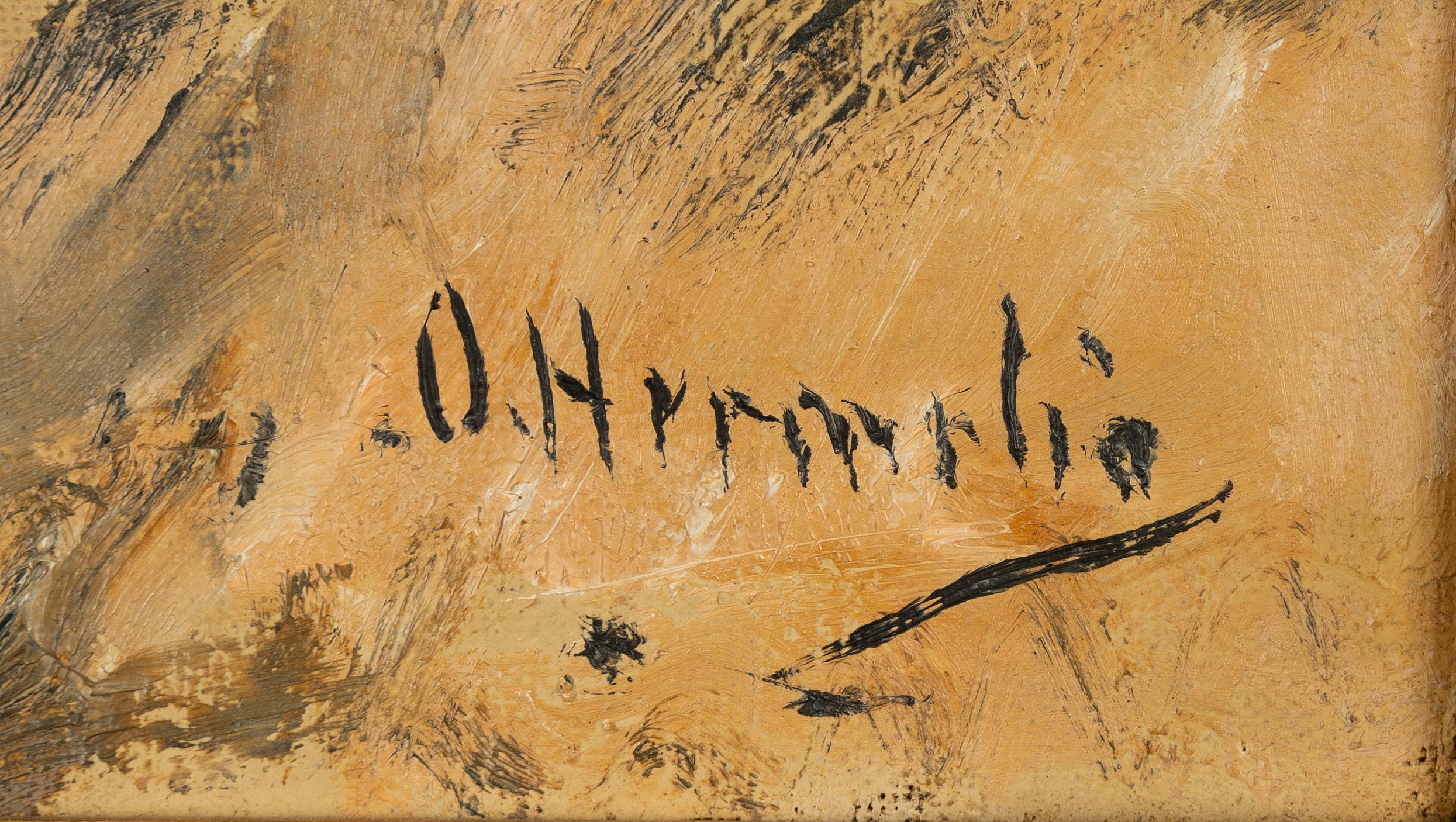 Olof Hermelin, oil on canvas, signed. - Bukowskis