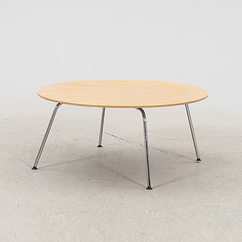 Charles and Ray Eames, an ash  'CTM' coffee table, Vitra, 2012.