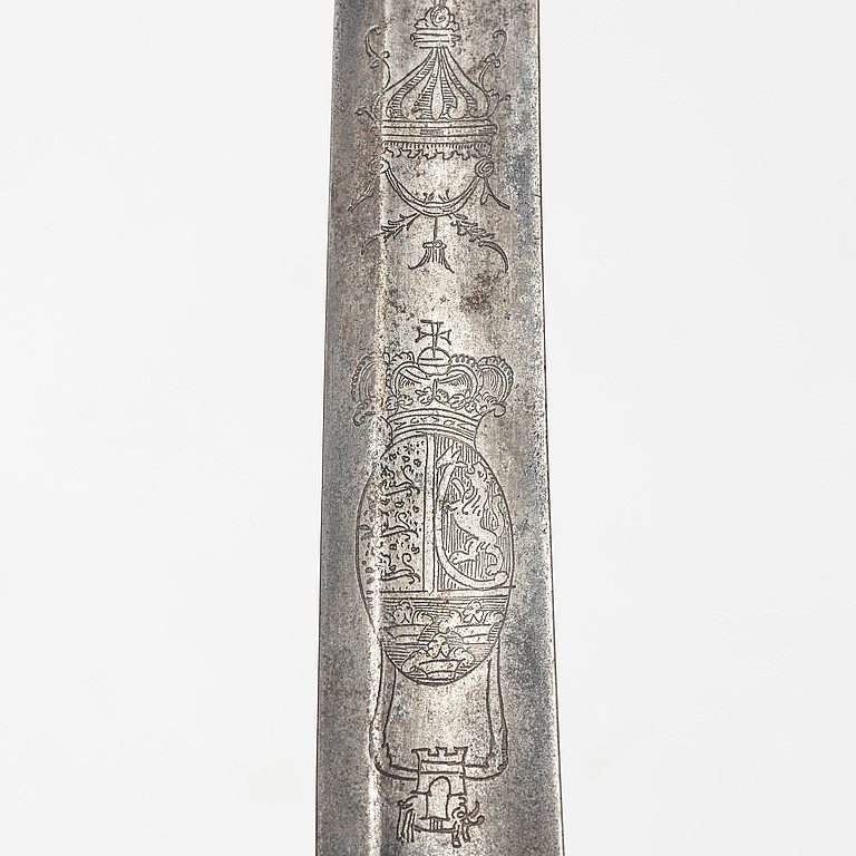 A Danish saber, end of the 18th Century.