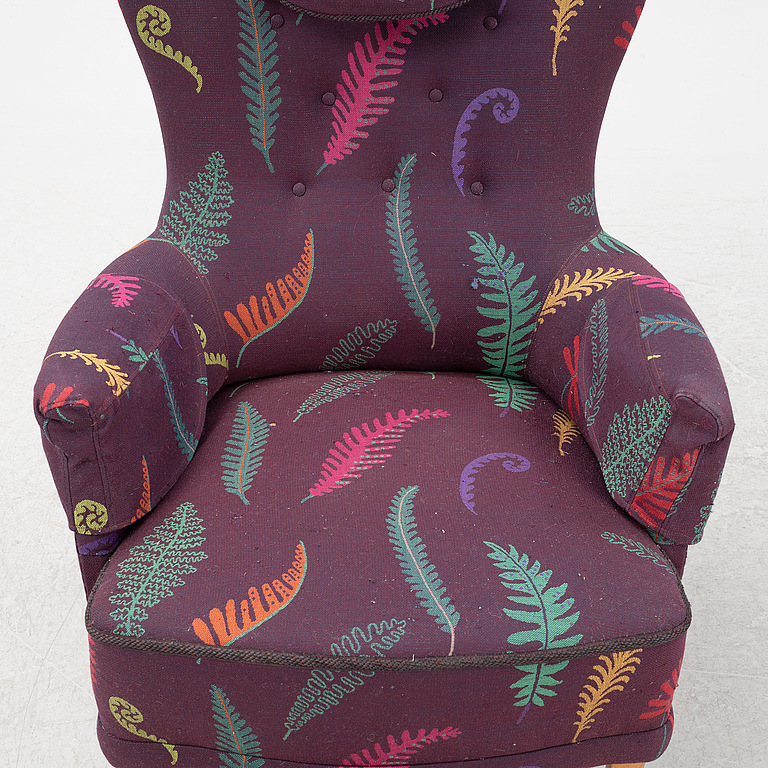 Carl Malmsten, a 'Farmor' armchair, second half of the 20th Century.