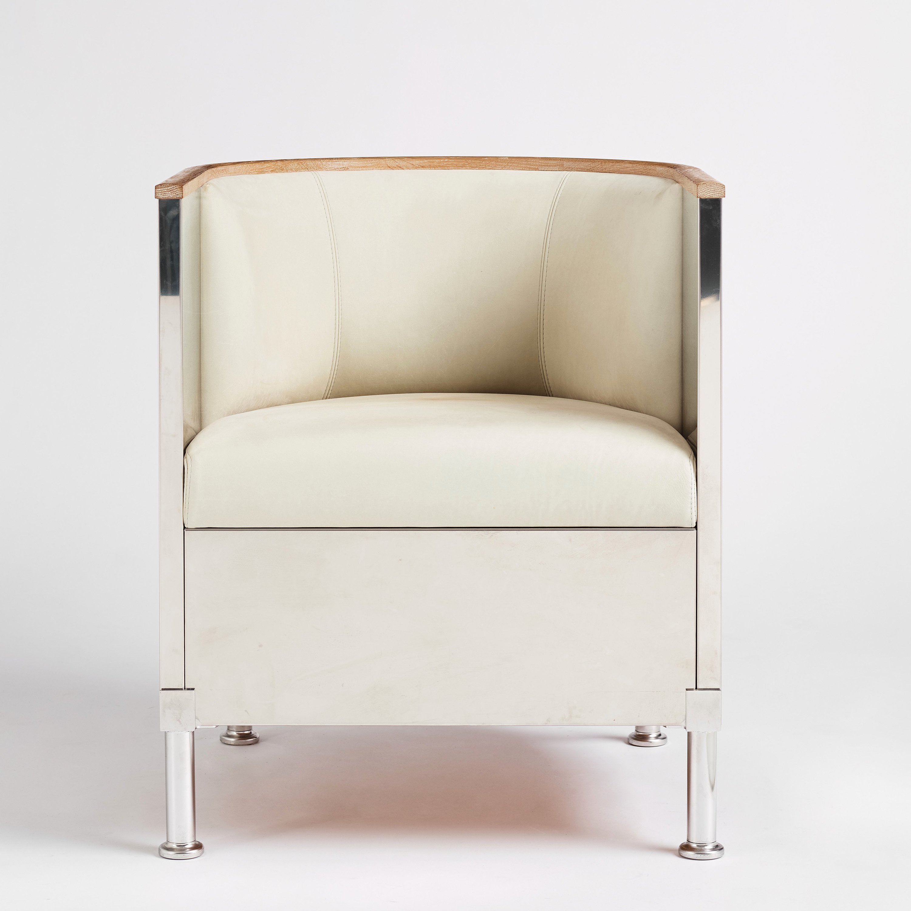 Mats Theselius, an 'Inox' armchair, ed. 81/199, for Källemo, Sweden ...