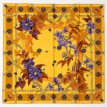 Cartier, a twill silk scarf.
