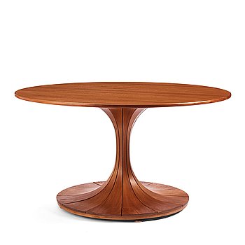 24. Karl Erik Ekselius, a dining table, J.O Carlssons Möbel AB, Vetlanda, Sweden 1971.