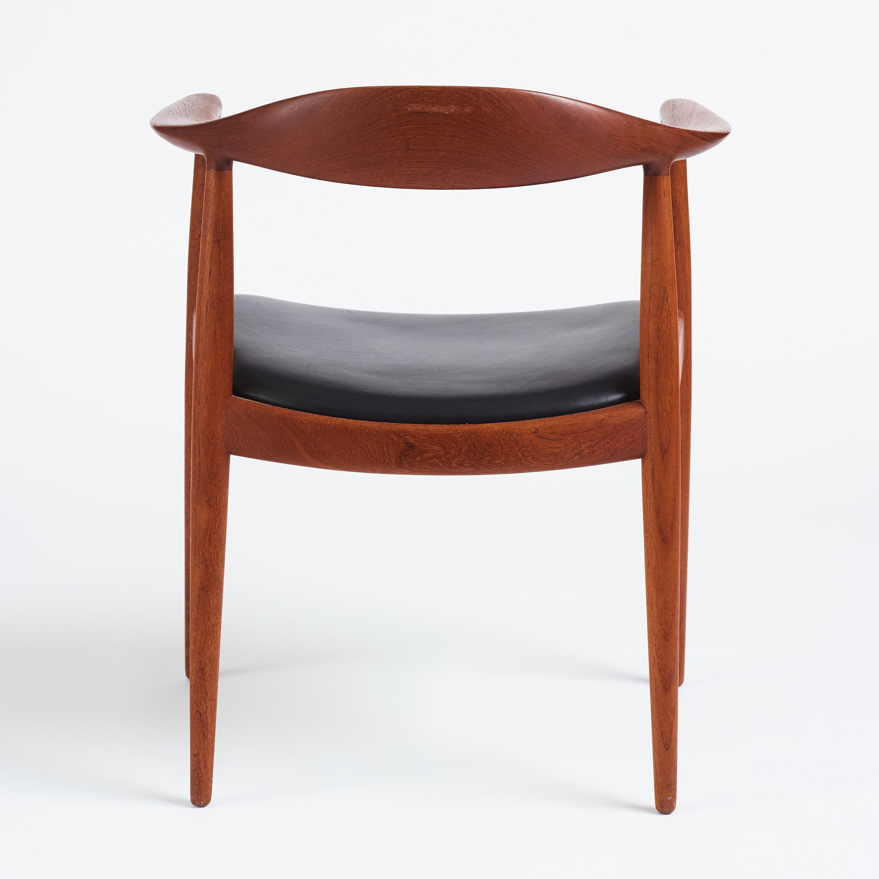Hans J. Wegner, a teak 'The Chair/JH501, Johannes Hansen, Denmark ...