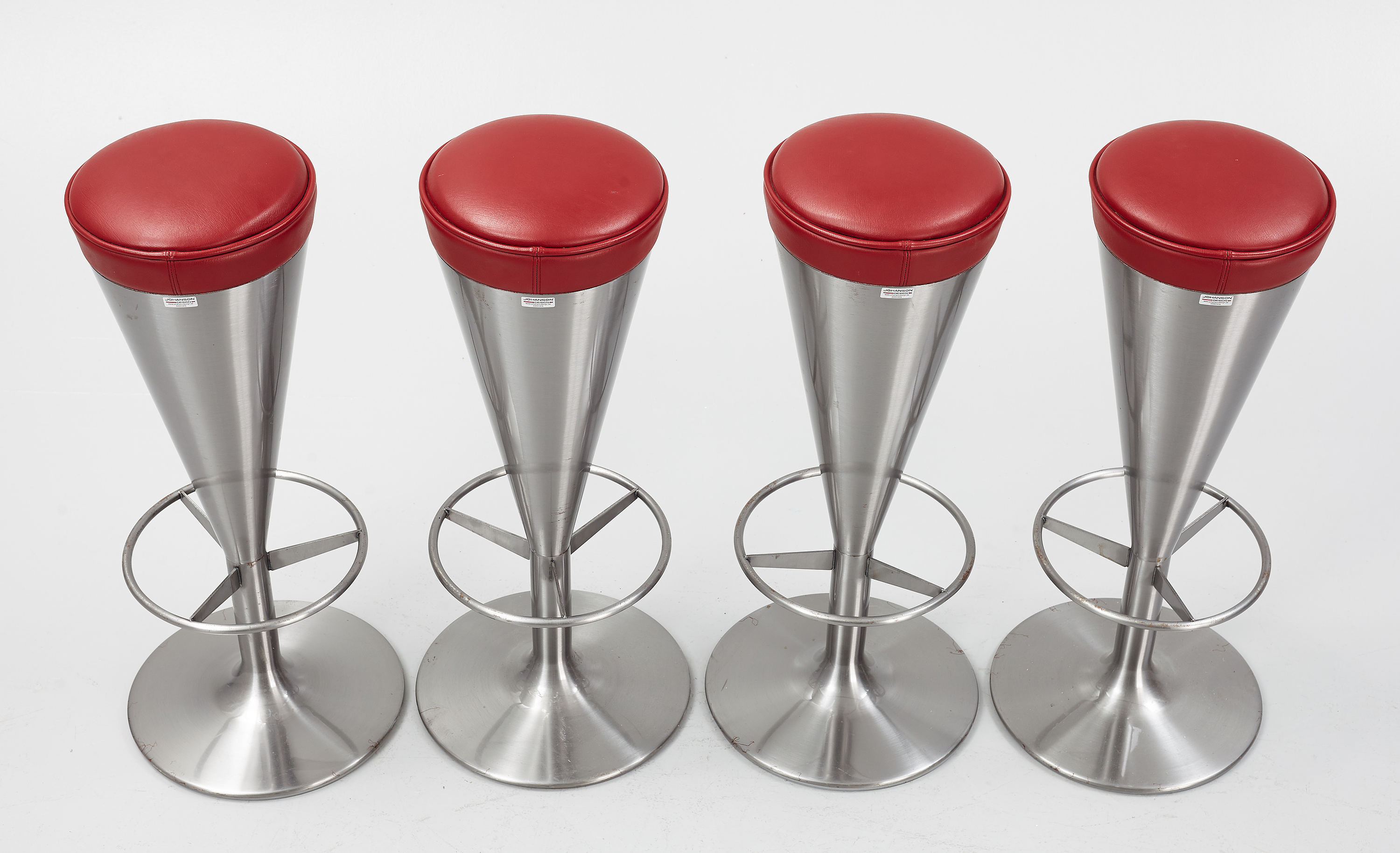 Four "Snaps" bar stools, Johanson Design. Bukowskis