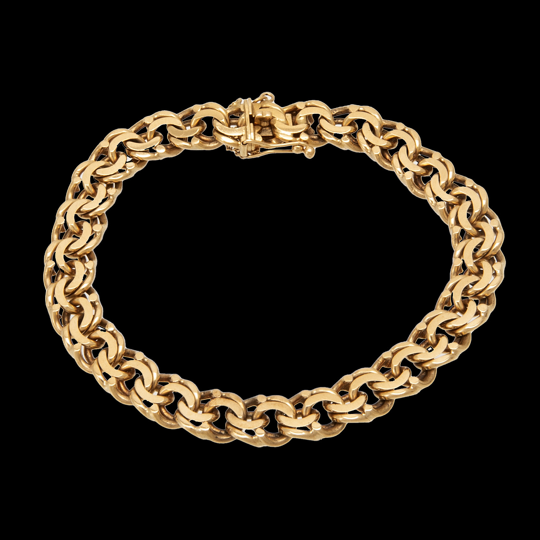 An 18K gold bracelet. Bukowskis