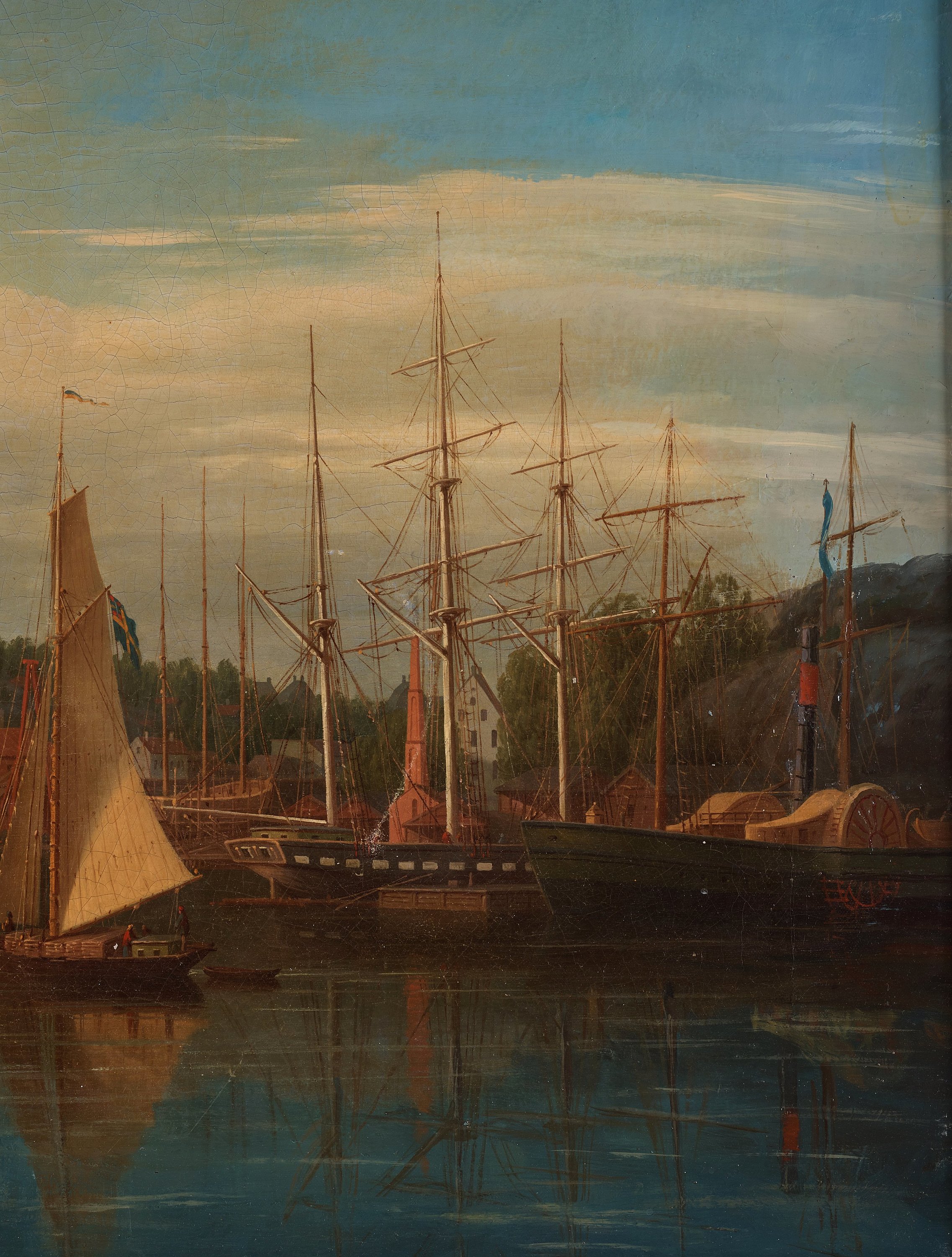 Carl Abraham Rothstén, Stockholm landscape. - Bukowskis