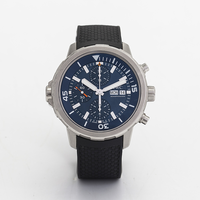 IWC, Aquatimer Chronograph, “Expedition Jacques-Yves Cousteau", rannekello, 44 mm.