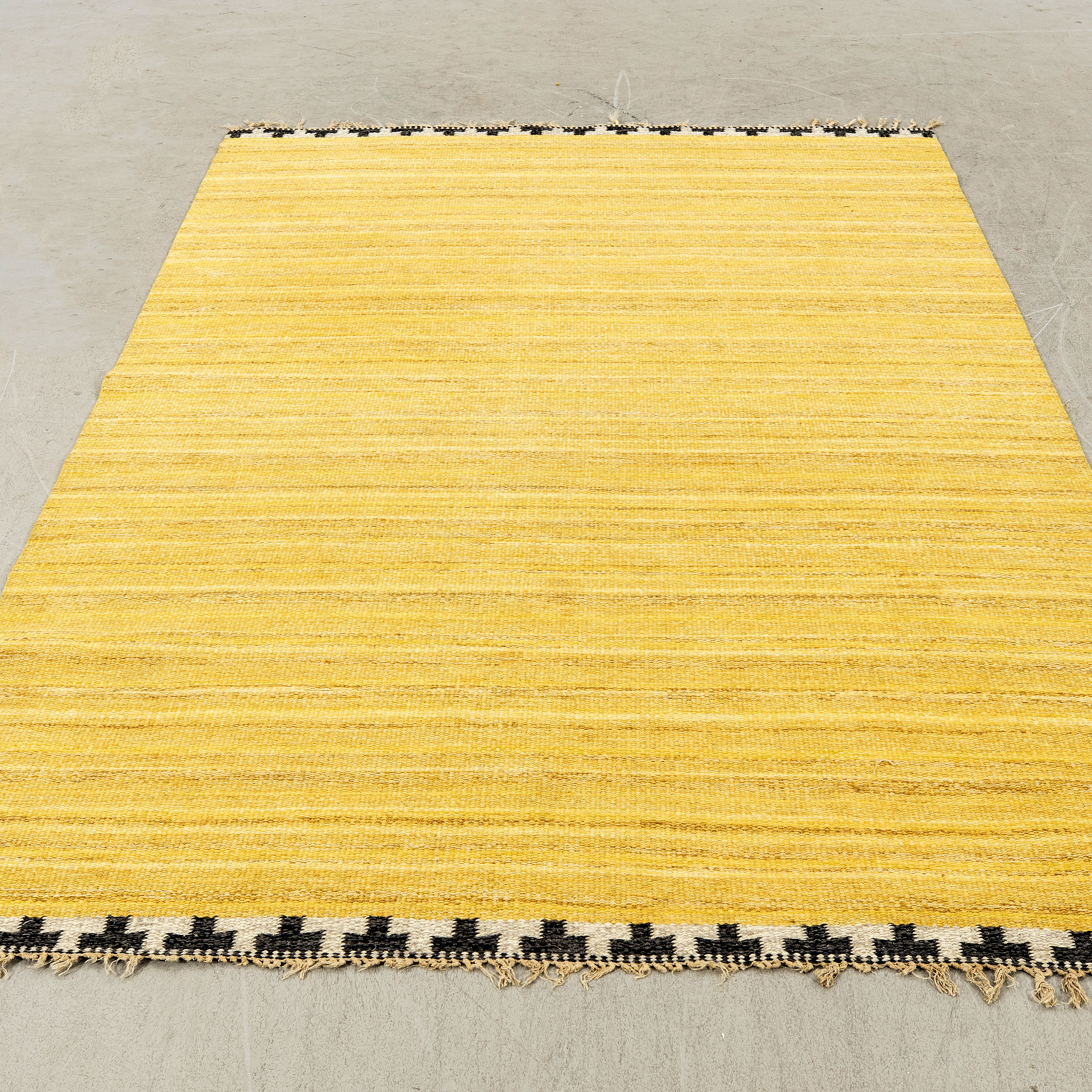 Rakel Carlander, a flat weave carpet, approx. 242x165 cm. - Bukowskis