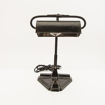 Desk lamp from the early 20th century.