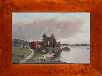 Eugen Stanowsky, oil on canvas, signed.
