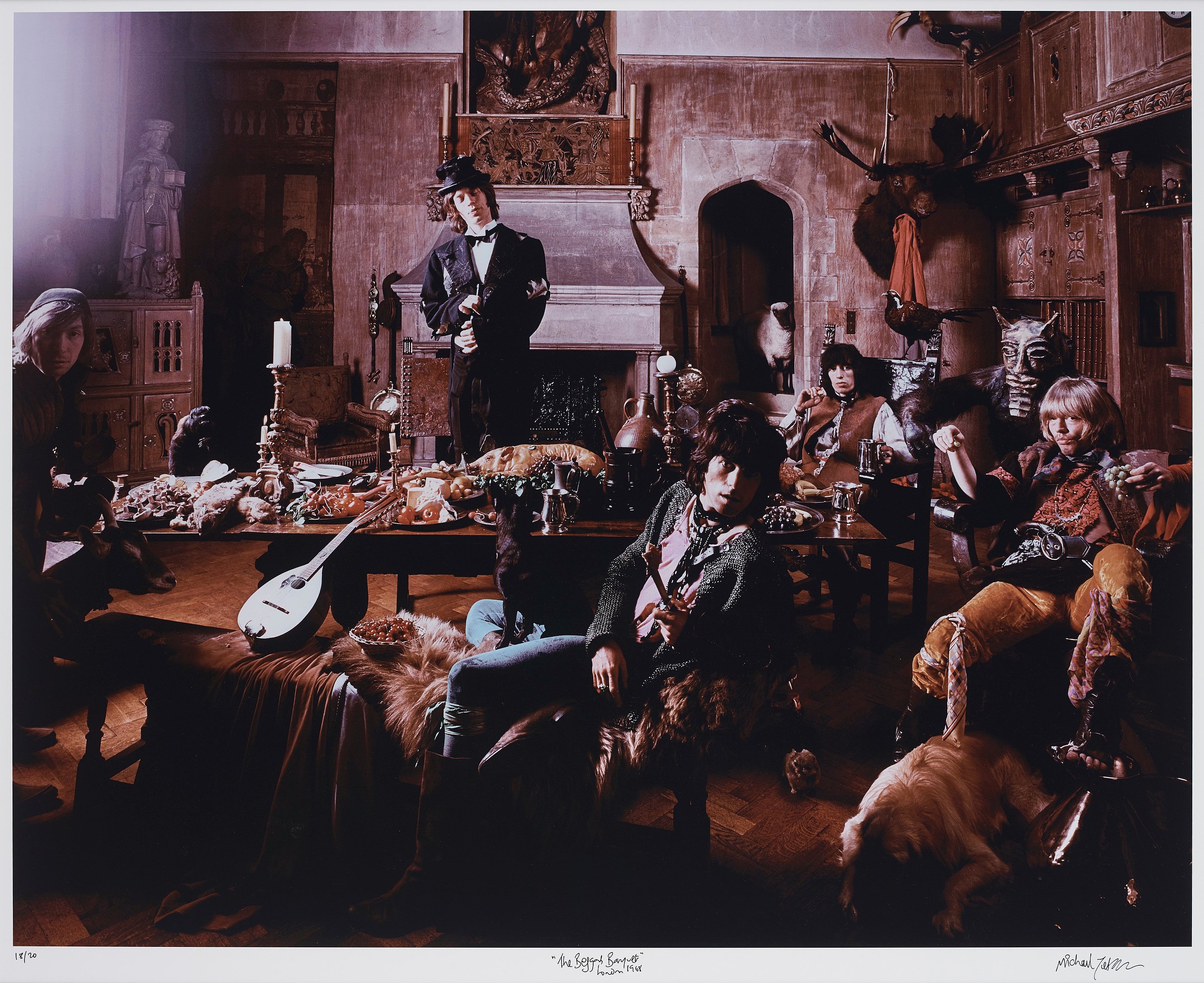 Michael Joseph, 'The Beggars Banquet, London', 1968. Bukowskis