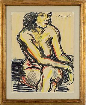Albin Amelin, Nude Study.