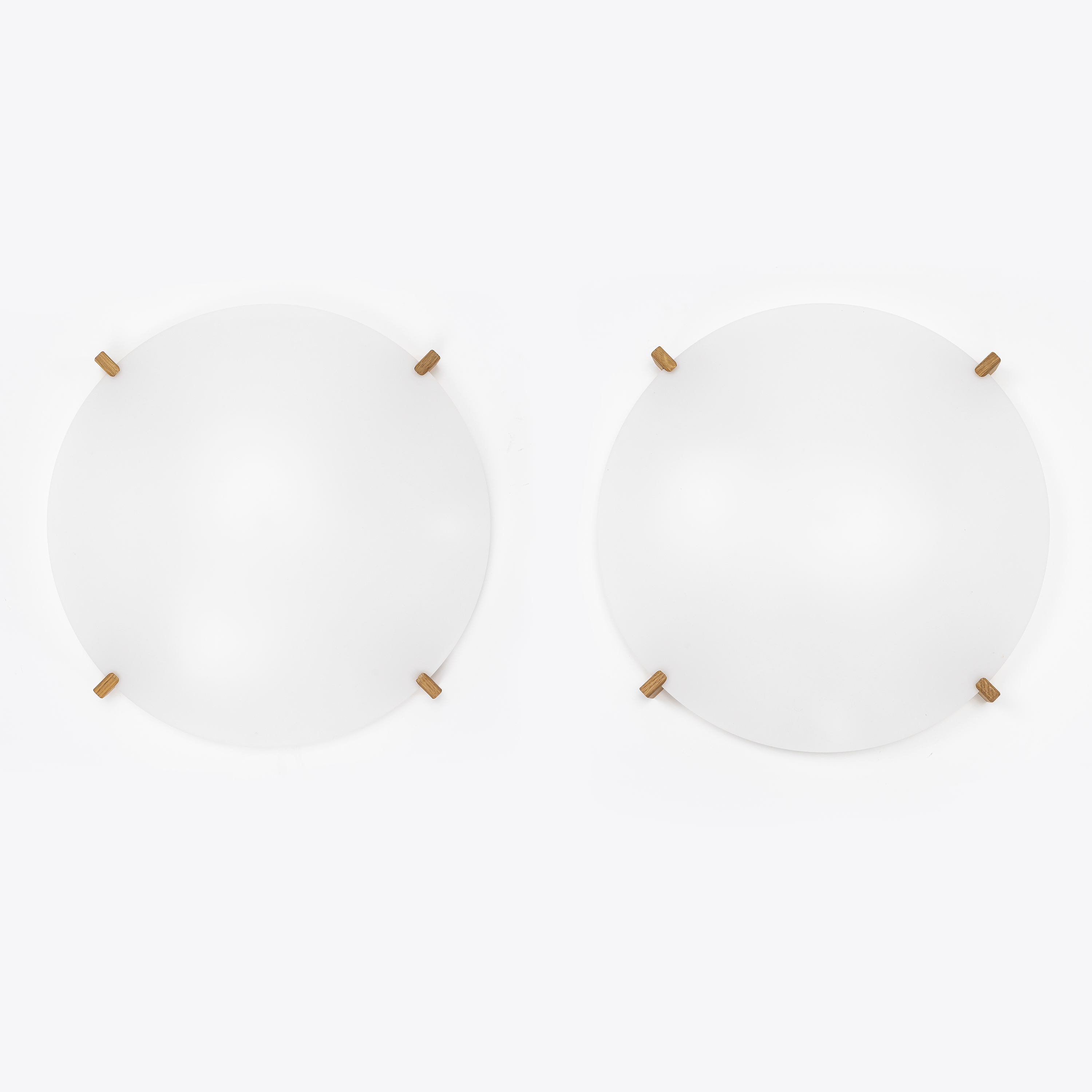 Uno & Östen Kristiansson, ceiling lamp a pair "Plafo", Luxus, second