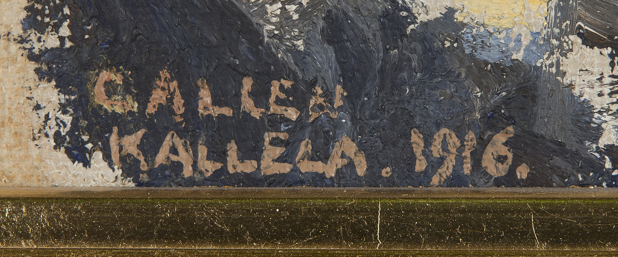 Akseli Gallen-Kallela, Seashore Landscape. - Bukowskis