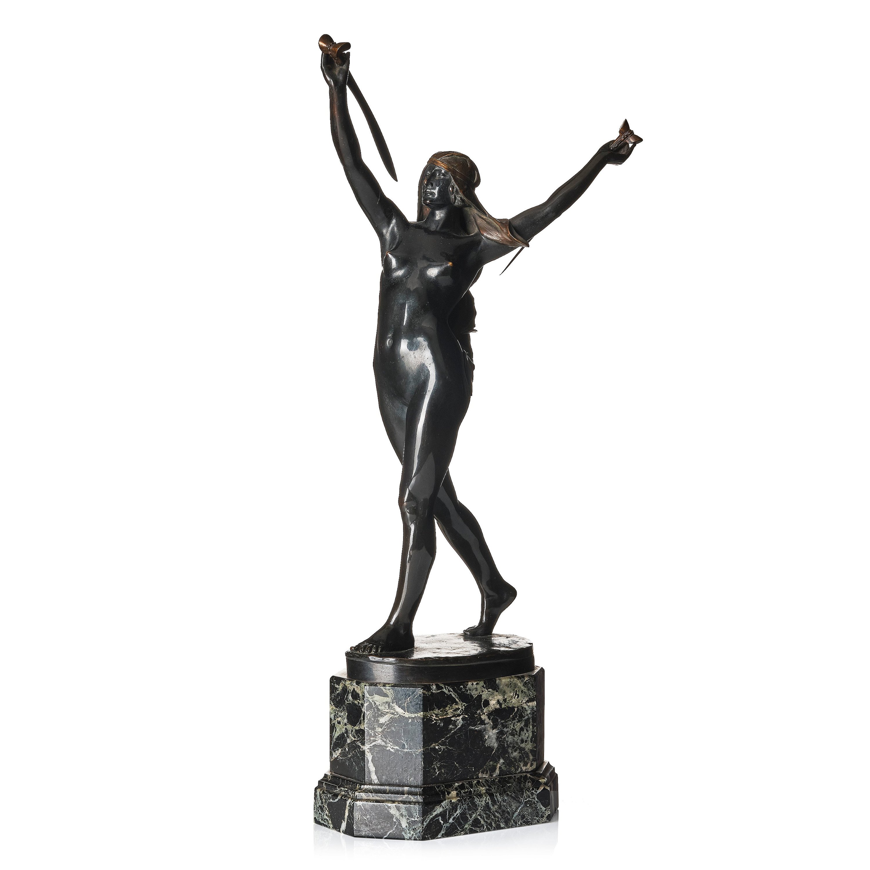 Adolf Karl Johannes Brütt, Sword Dancer. Bukowskis